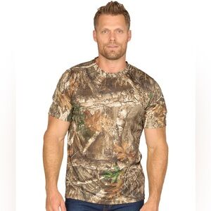 Realtree Edge Short Sleeve Poly Tee - Medium